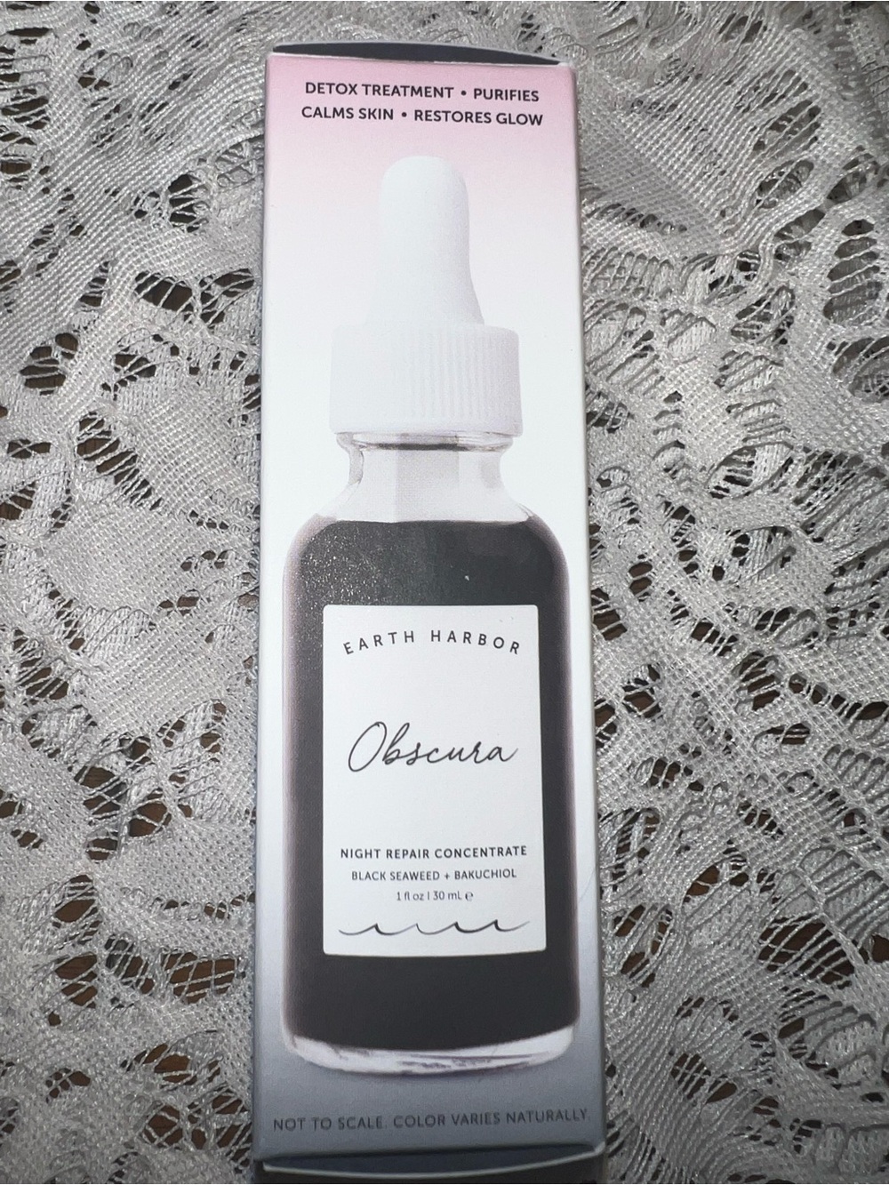 Earth Harbor Obscura Night Repair Concentrate 1 Oz 30ml NEW IN BOX Full Size